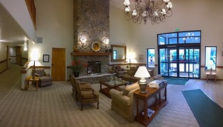 view of hotel lobby