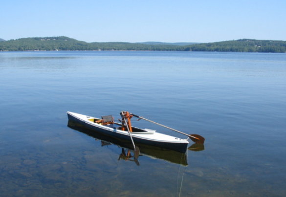 modified rowing boat