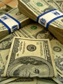 stack of money